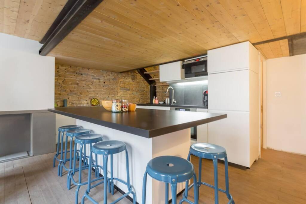 Duplex Le Vorace Apartamento Lyon Exterior foto